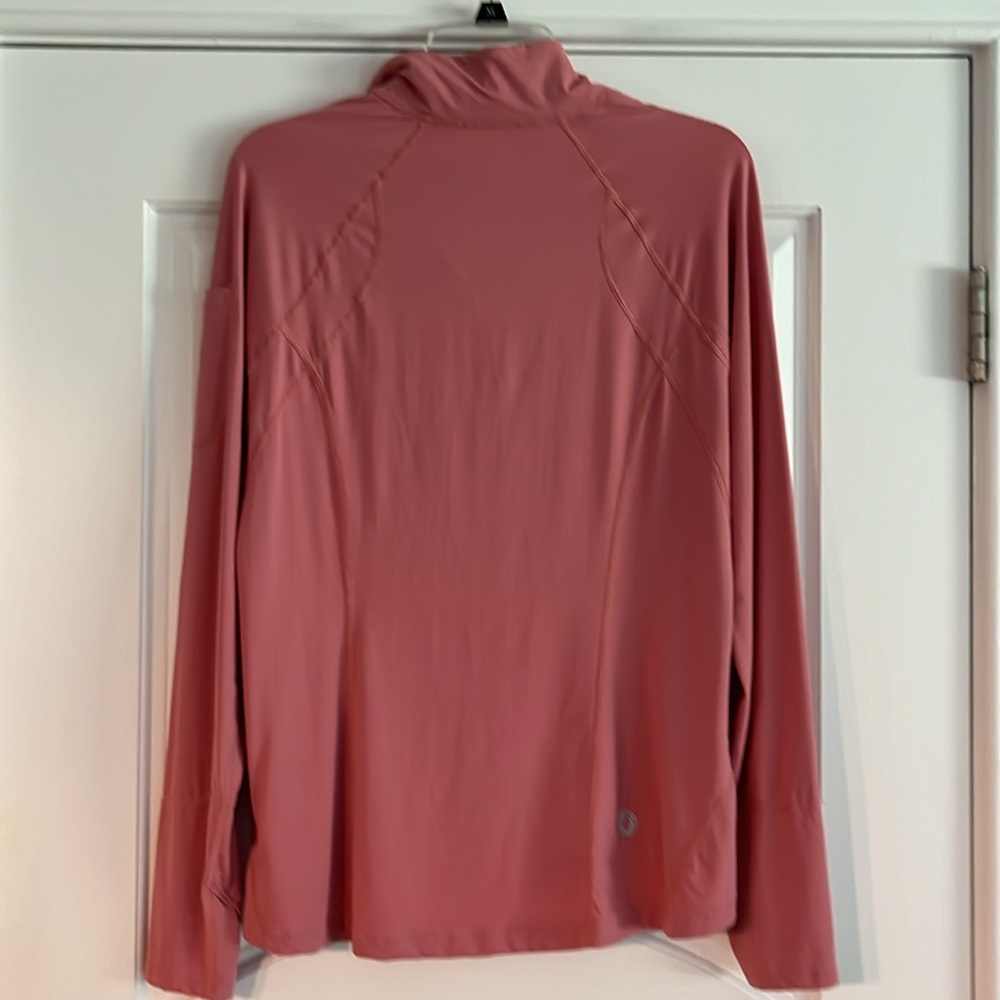 BLOQ UV Performance 1/2 zip Mock Top - Picture 8 of 12